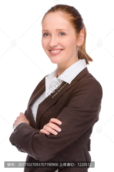 年輕的女商人
