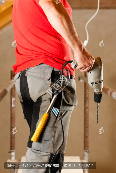 建筑工人或勤雜工與bohrmasc