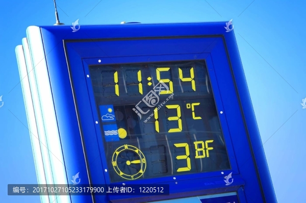 顯示時(shí)間和水溫