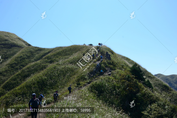 武功山云海景色,江西武功山云海