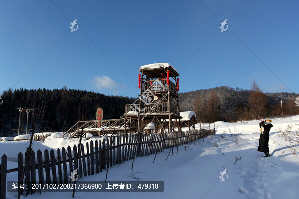 雪鄉(xiāng),雪景,黑龍江