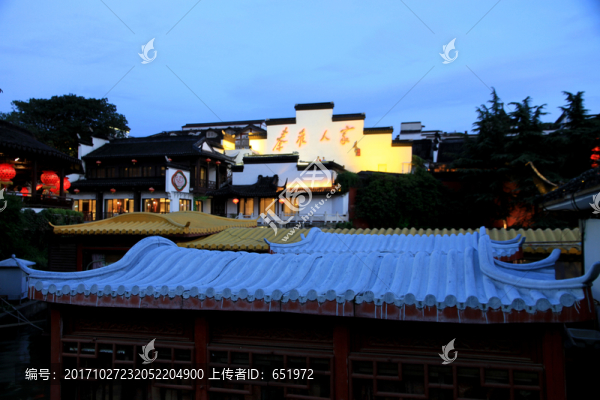 秦淮河夜景