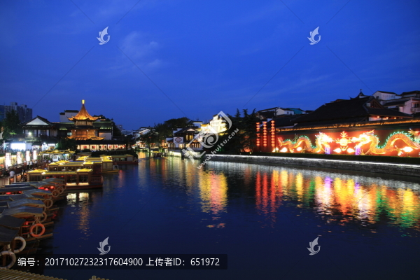 秦淮河夜景