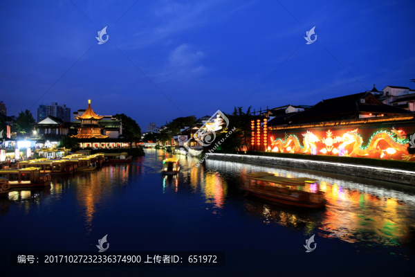 秦淮河夜景