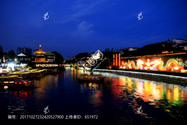 秦淮河夜景