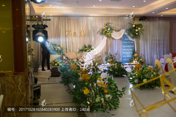 主題婚禮,婚禮儀式布置