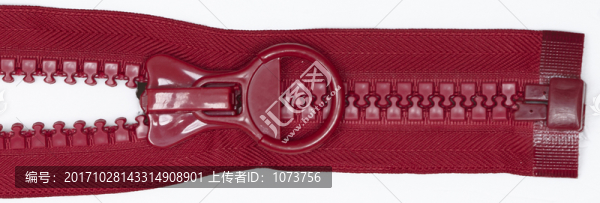 紅色拉鏈