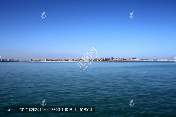 瓊州海峽,輪渡,碧海藍(lán)天