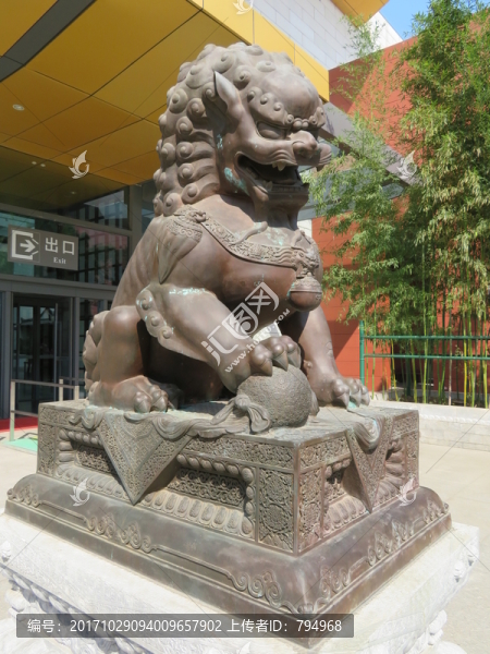 銅獅子