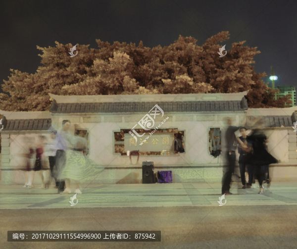 廣場舞油畫
