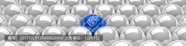 3D球藍(lán)白03