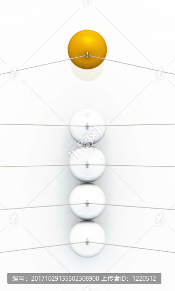 3D金銀球擺動(dòng)