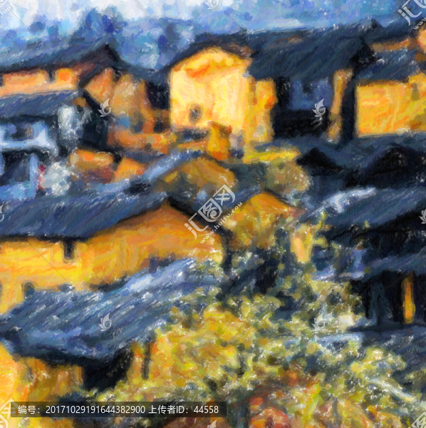鄉(xiāng)村油畫