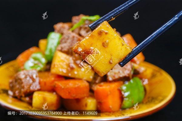 土豆燉牛肉,高清