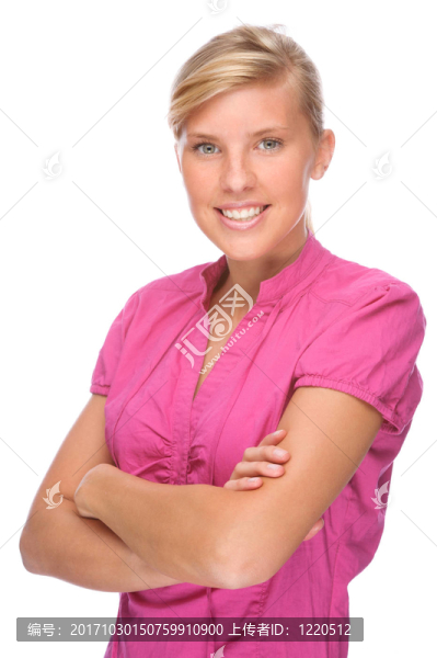 年輕的女人