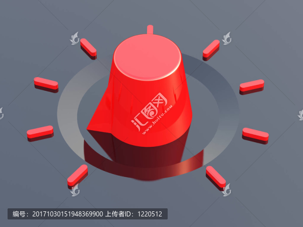旋鈕紅02