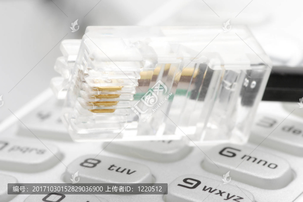 西方接頭RJ45電話鍵盤