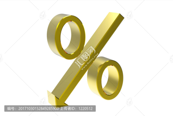 百分比符號黃金箭頭向下顯示業(yè)務(wù)財務(wù)