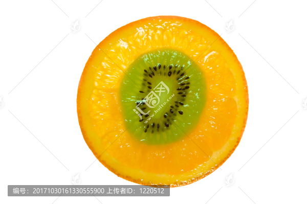 橙色的