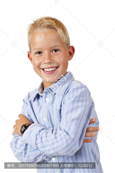 笑，快樂的男孩