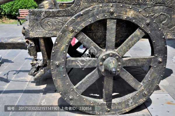古戰(zhàn)車車輪