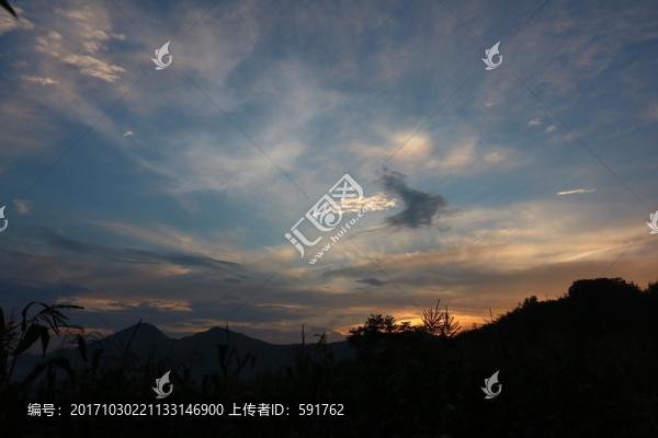晚霞