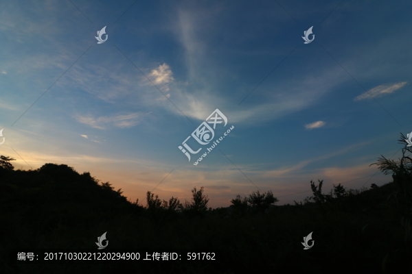 晚霞
