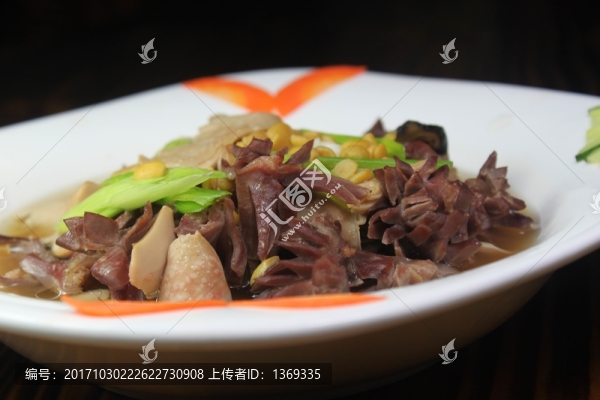 豆醬爆腰花腎球