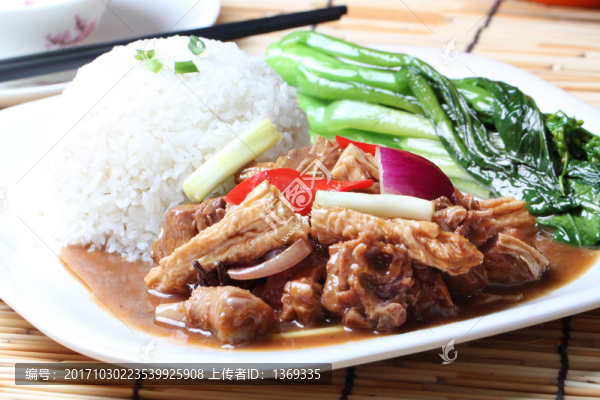 腐竹燜鴨飯