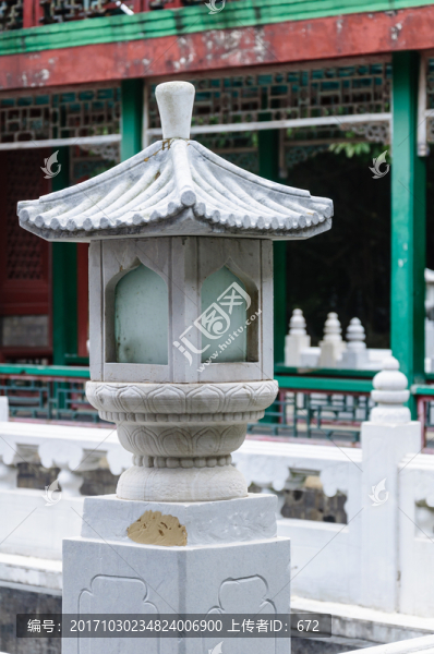 圓明新園復(fù)古路燈