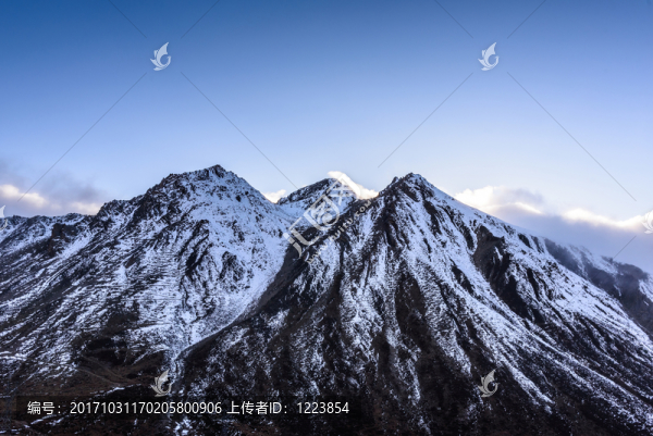 巴郎山云海