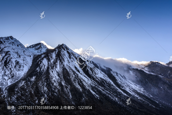 巴郎山云海
