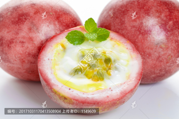 百香果酸奶