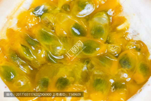 百香果果肉高清