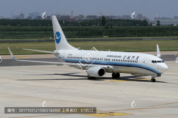 廈門航空,飛機(jī),航班,滑行