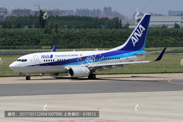 日本全日空,飛機(jī),航班,滑行