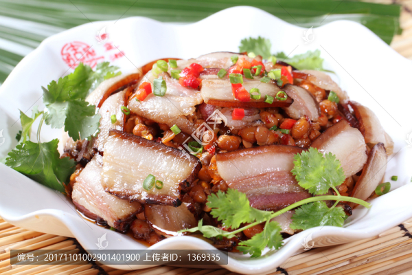 臘八豆蒸臘肉