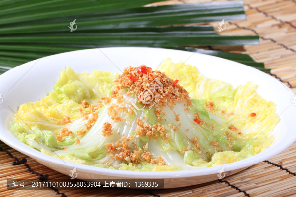 蒜蓉粉絲蒸娃娃菜