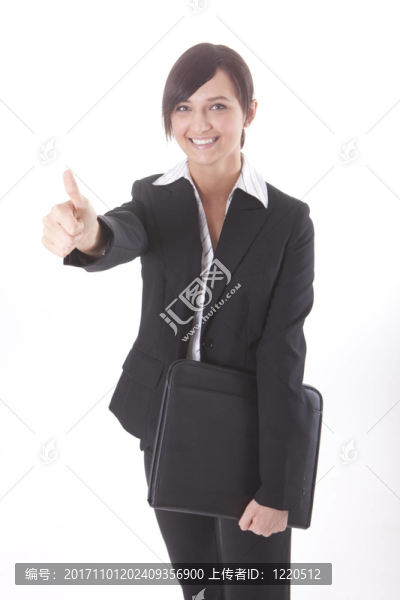 商人與文件夾