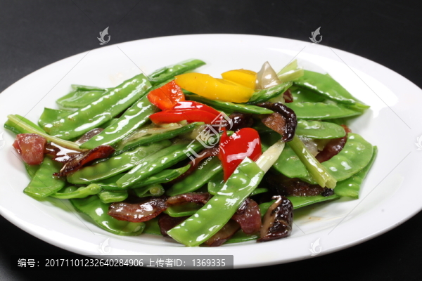 蘭豆炒臘肉