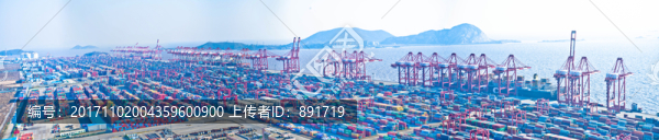 洋山港,高清大圖,全景