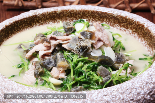上湯豆苗