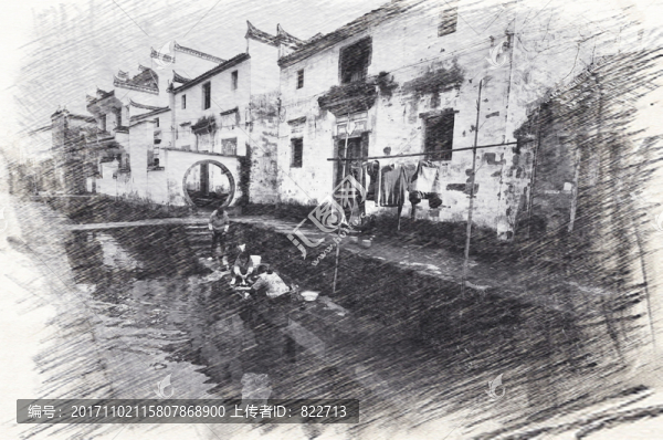 江南古鎮(zhèn)素描