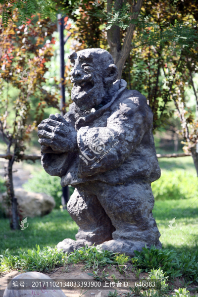 雕像,公園景觀