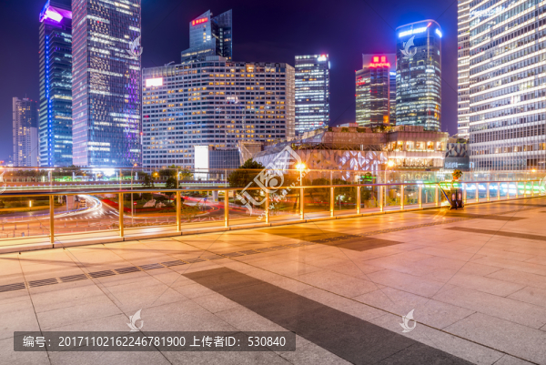 上海陸家嘴金融區(qū)夜景