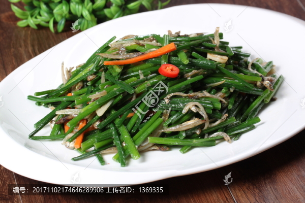 韭菜,炒河鮮