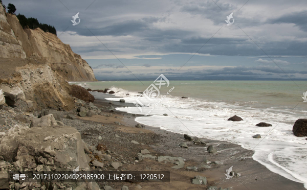 拐子角的海岸線