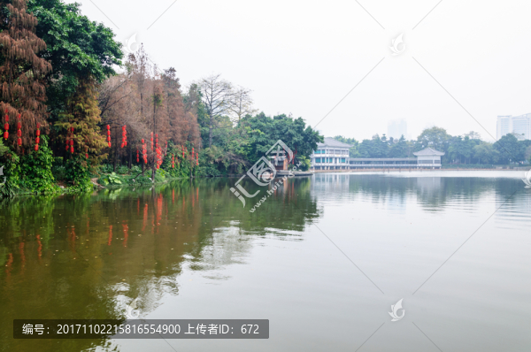 廣州荔灣湖公園景觀