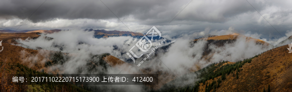 高原云海全景