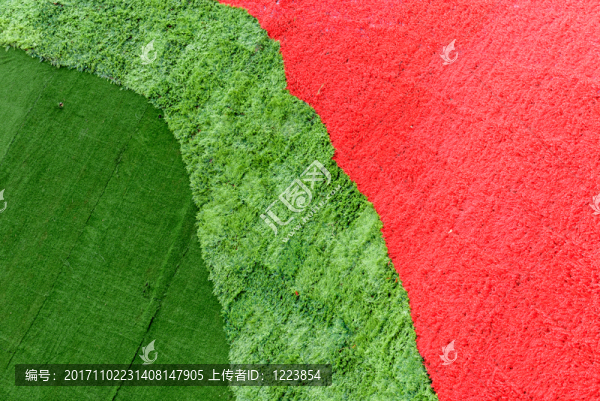 綠植背景,割絨背景